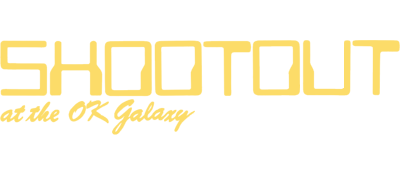 Shootout At The OK Galaxy logo for Commodore 64